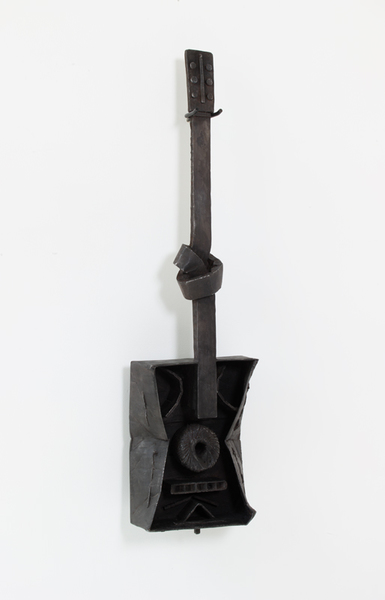 Guitar with Knot RYAN JOHNSON Work Cast aluminum