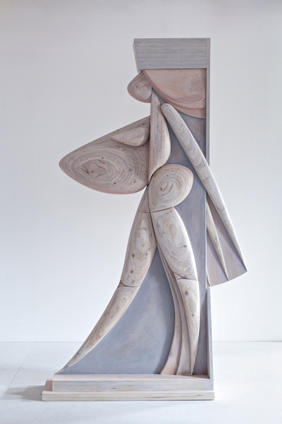 Mother RYAN JOHNSON Work Plywood, oak, epoxy clay, acrylic paint