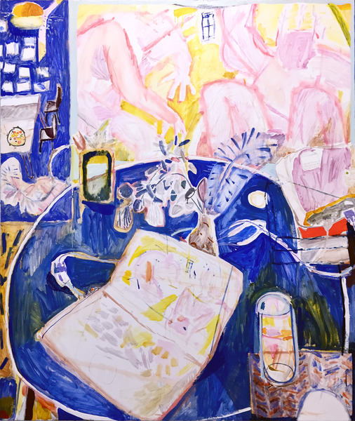 Projector (Vagabond) ryan syrell paintings 2016-2018 oil on canvas