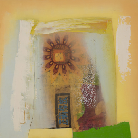 Shine More Paintings Oil, wax, mixed on Panel