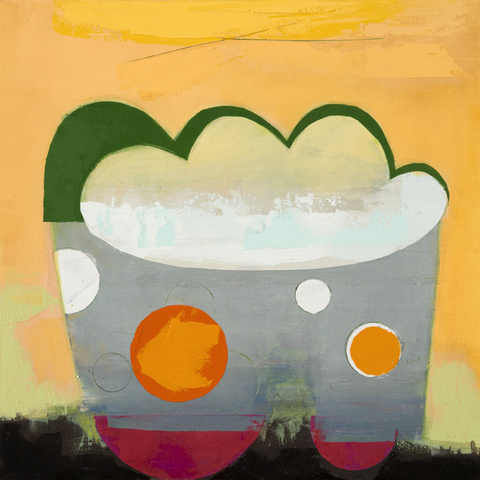 Scoot #2 Recent Paintings Oil, cold wax on panel
