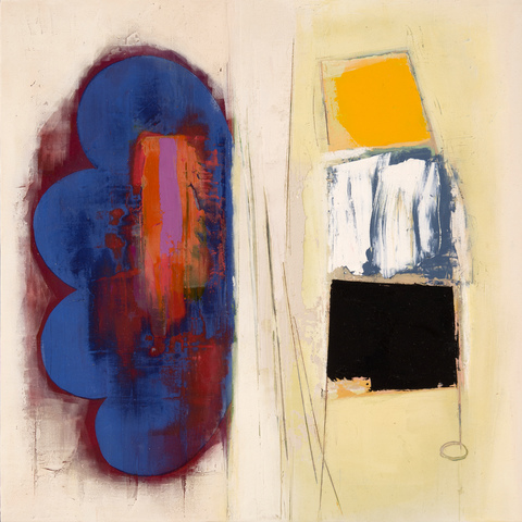 Scoot #1 Recent Paintings Oil, cold wax on panel