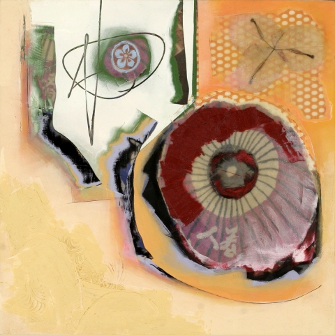 Putting in Seed More Paintings Oil, wax, collage on Panel