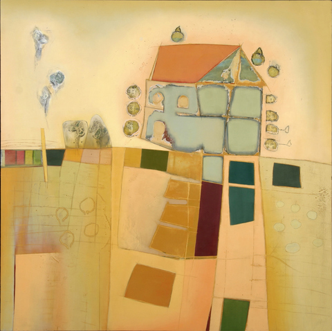 Called Home More Paintings Oil, wax, mixed media on panel