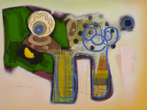 Animate More Paintings Oil, wax, mixed on panel