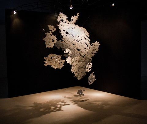 Lux Aeterna Lux Aeterna Oil/Marble Dust/White Pigment on Birch Wood/Metal