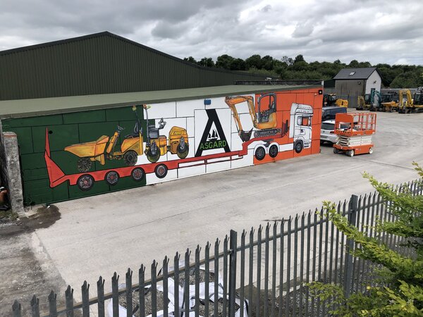 The Asguard Mural Murals