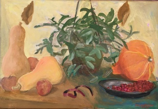 Sam Thurston Marjorie Kramer's paintings oil on linen canvas