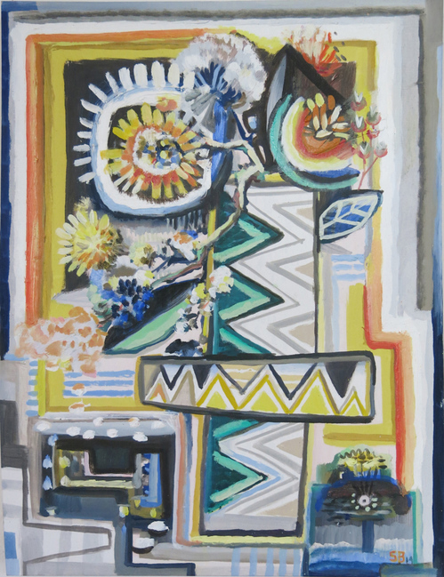 Dandelion Vase Sarah Bedford Recent Work Oil on panel