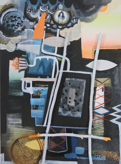 Smoke Tree Sarah Bedford Recent Work Acrylic, Casein and mixed media on panel
