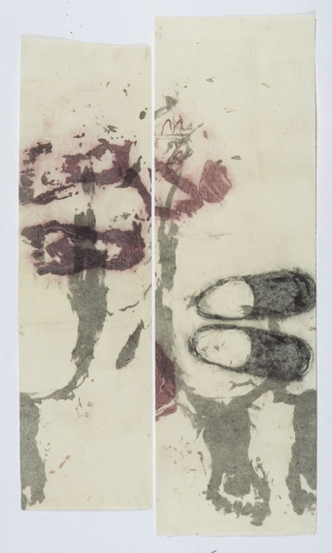 Untitled Carborundums (Gallery 1) Carborundum collagraph on Okawara paper
