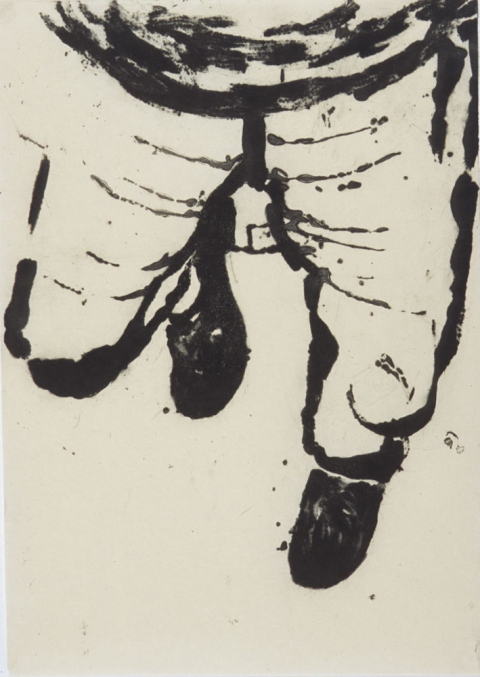 Untitled Carborundums (Gallery 1) Carborundum collagraph on Okawara paper