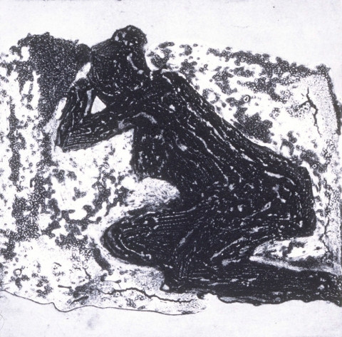 Untitled Carborundums (Gallery 2) Carborundum collagraph