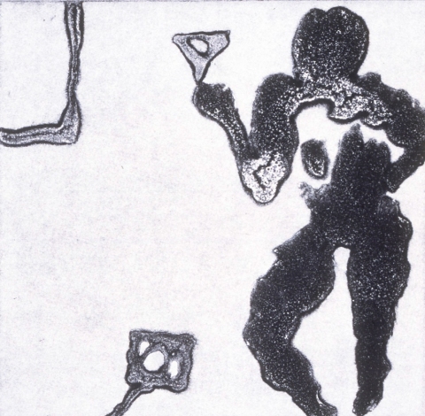 Untitled Carborundums (Gallery 2) Carborundum collagraph