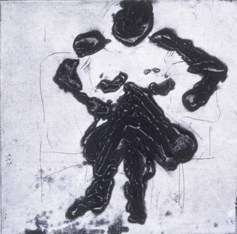 Untitled Carborundums (Gallery 2) Carborundum collagraph with drypoint