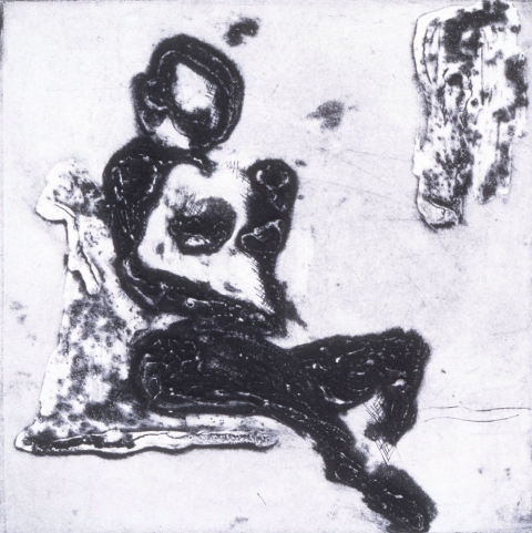 Untitled Carborundums (Gallery 2) Carborundum collagraph with drypoint