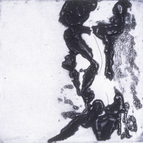 Untitled Carborundums (Gallery 2) Carborundum collagraph with drypoint