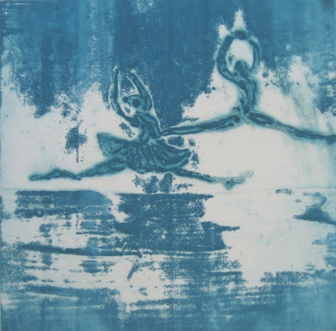 Untitled (Boston Ballet Series) Carborundums (Gallery 3) Carborundum collagraph