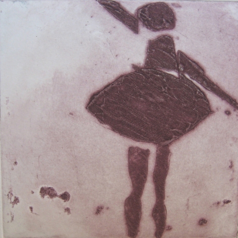 Untitled (Boston Ballet Series) Carborundums (Gallery 3) Carborundum collagraph