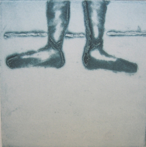 Untitled (Boston Ballet Series) Carborundums (Gallery 3) Carborundum collagraph
