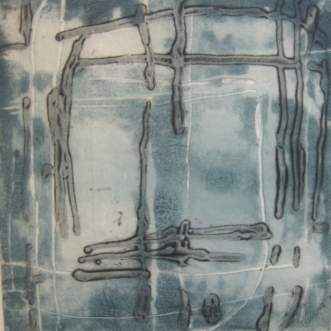 Untitled (Lake Series) Carborundums (Gallery 4) Carborundum collagraph on rice paper