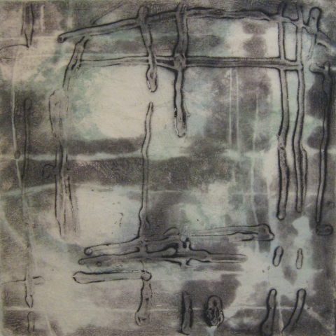 Untitled (Lake Series) Carborundums (Gallery 4) Carborundum collagraph on rice paper