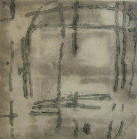 Untitled (Lake Series) Carborundums (Gallery 4) Carborundum collagraph on rice paper