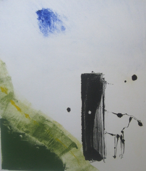 Don Quixote Monoprints Monoprint