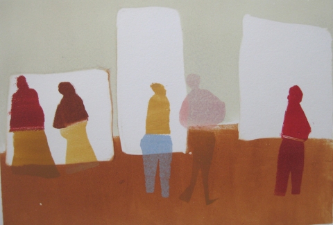Untitled Monoprints Monoprint