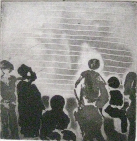 Untitled (figures 2) Etchings Intaglio