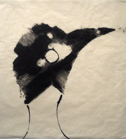 Untitled Recent Carborundum collagraph and monotype