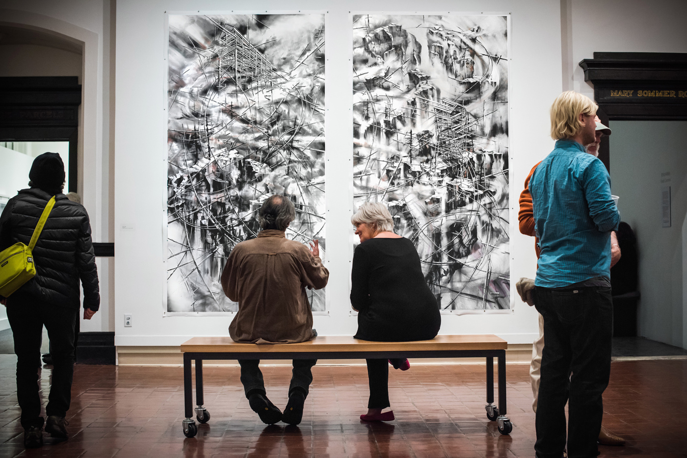 Brattleboro Museum and Art Center recent drawings and openings November 29th 2015 to February 9th 2016