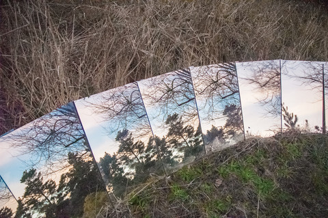 Earth Marries Sky Sera Mac PRESENT Bathroom mirrors and nature