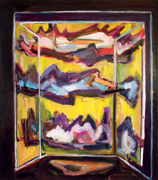 Medicine Cabinet Alterpiece 1 Shanna Waddell Transcendance oil on canvas