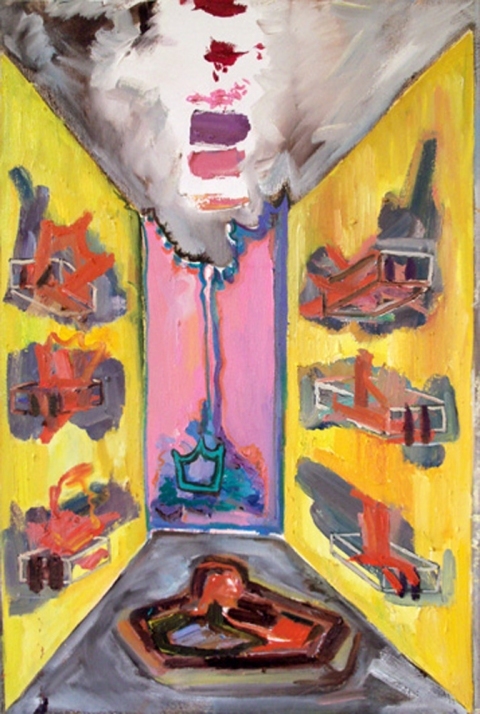 Alterpiece - Hale Bop Remnants Shanna Waddell Transcendance oil on canvas