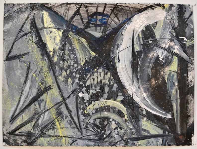 Untitled (Satan) Shanna Waddell He, Satan oil on paper
