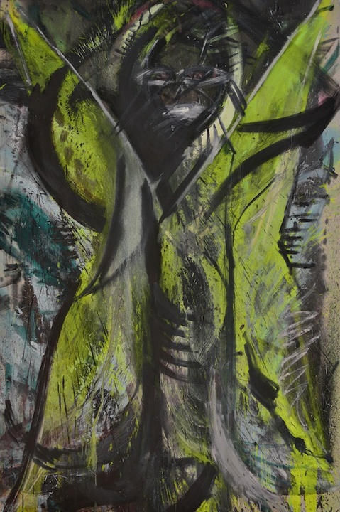 Untitled (Satan) Shanna Waddell He, Satan oil on canvas