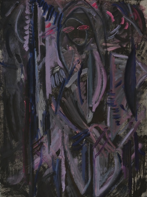 Untitled (Satan) Shanna Waddell He, Satan oil on paper