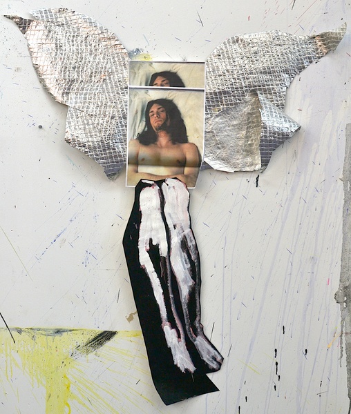 Untitled (Kurt Cobain) Shanna Waddell He, Kurt Cobain collage