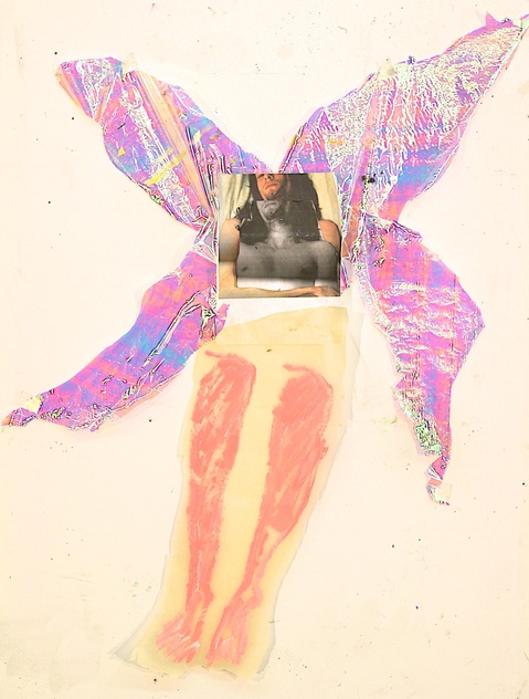 Untitled (Kurt Cobain) Shanna Waddell He, Kurt Cobain collage