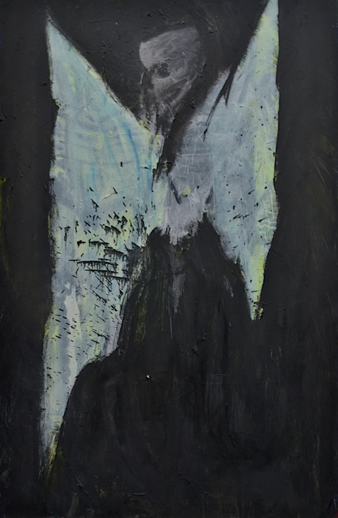Death Angel (Satan) Shanna Waddell He, Satan oil on canvas