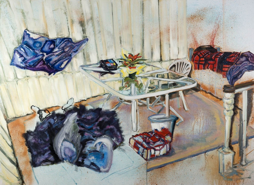 Untitled (Heaven's Gate) Shanna Waddell Cult oil on canvas