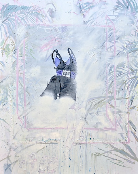 EVERLAST (LA Paintings) Shanna Waddell LA Paintings oil, glow in the dark paint, spray paint on canvas