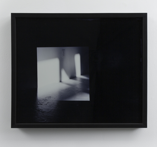 White Rectangle (negative #17, Friday, May 11, 2012 at 7:30AM) A Room of Her Own Analog C-print mounted and framed