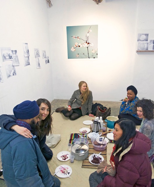 Winter Garden Picnic Anna Lise Jensen A Lot, community gardens, 2009-2013