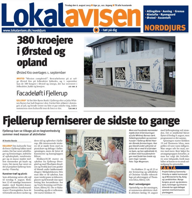 Lokalavisen Anna Lise Jensen Talks & Press