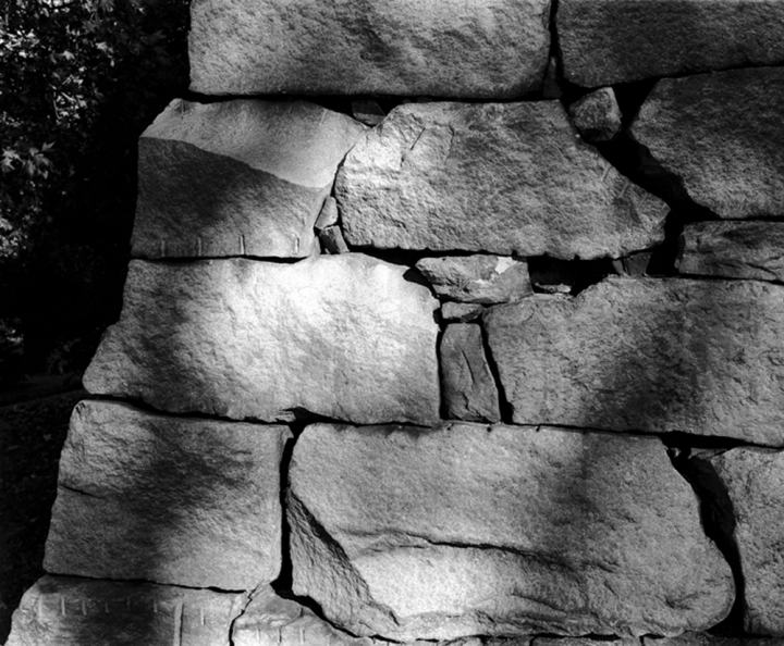 Detail of Hollywood Monument U.S. Civil War Sites II B&W Film 2001