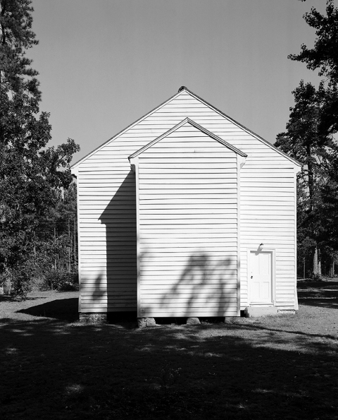 Namozine Church (Battle of Namozine Church) April 3, 1865 U.S. Civil War Sites II B&W Film 2001