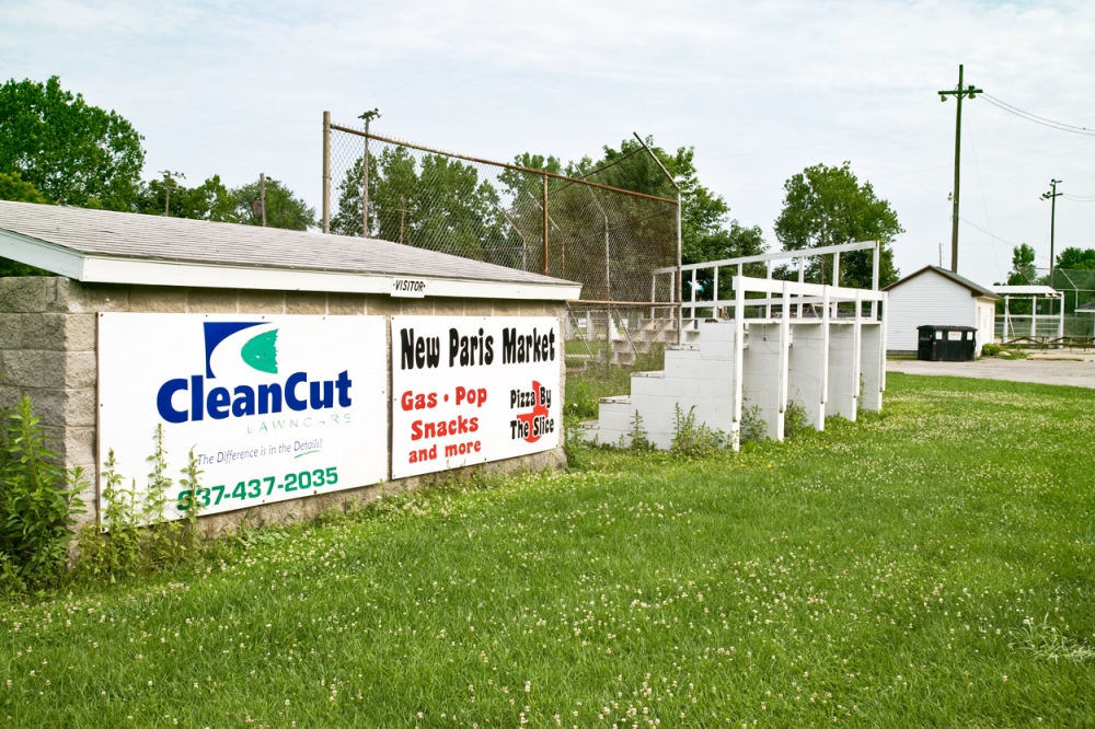 The Ball Field, New Paris, Ohio America by Auto