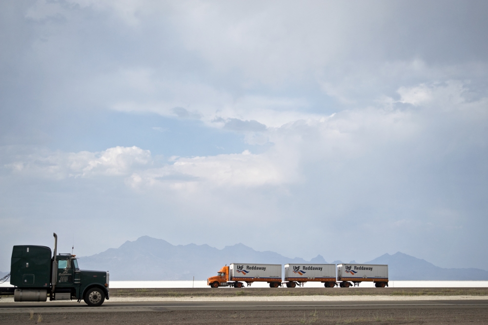 Reddaway Triple, Great Salt Lake America by Auto